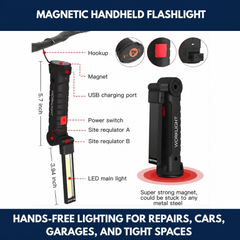 Magnetic Handheld Flashlight view 9