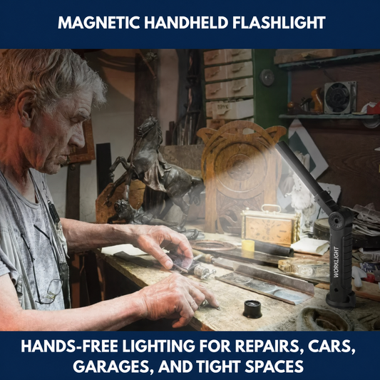 Magnetic Handheld Flashlight