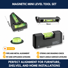 Magnetic Mini Level Tool Set view 3