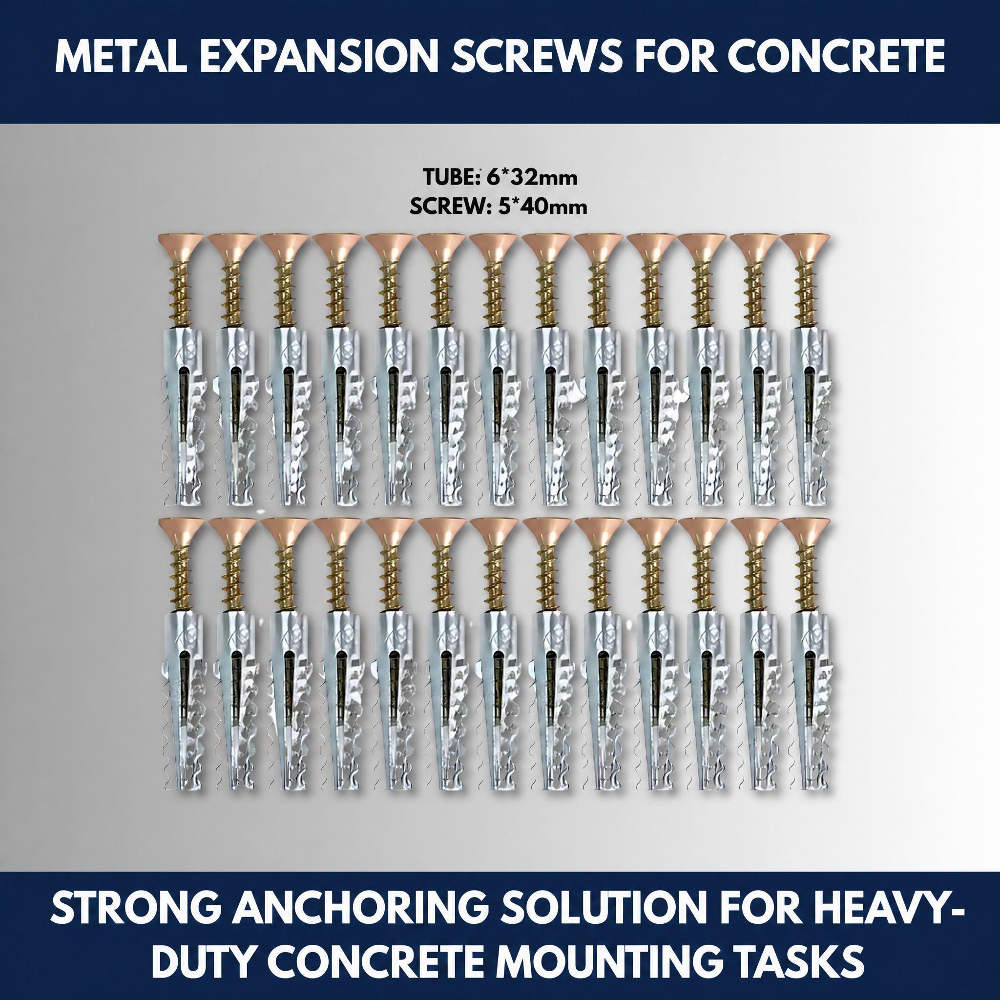 Metal Expansion Screws For Concrete