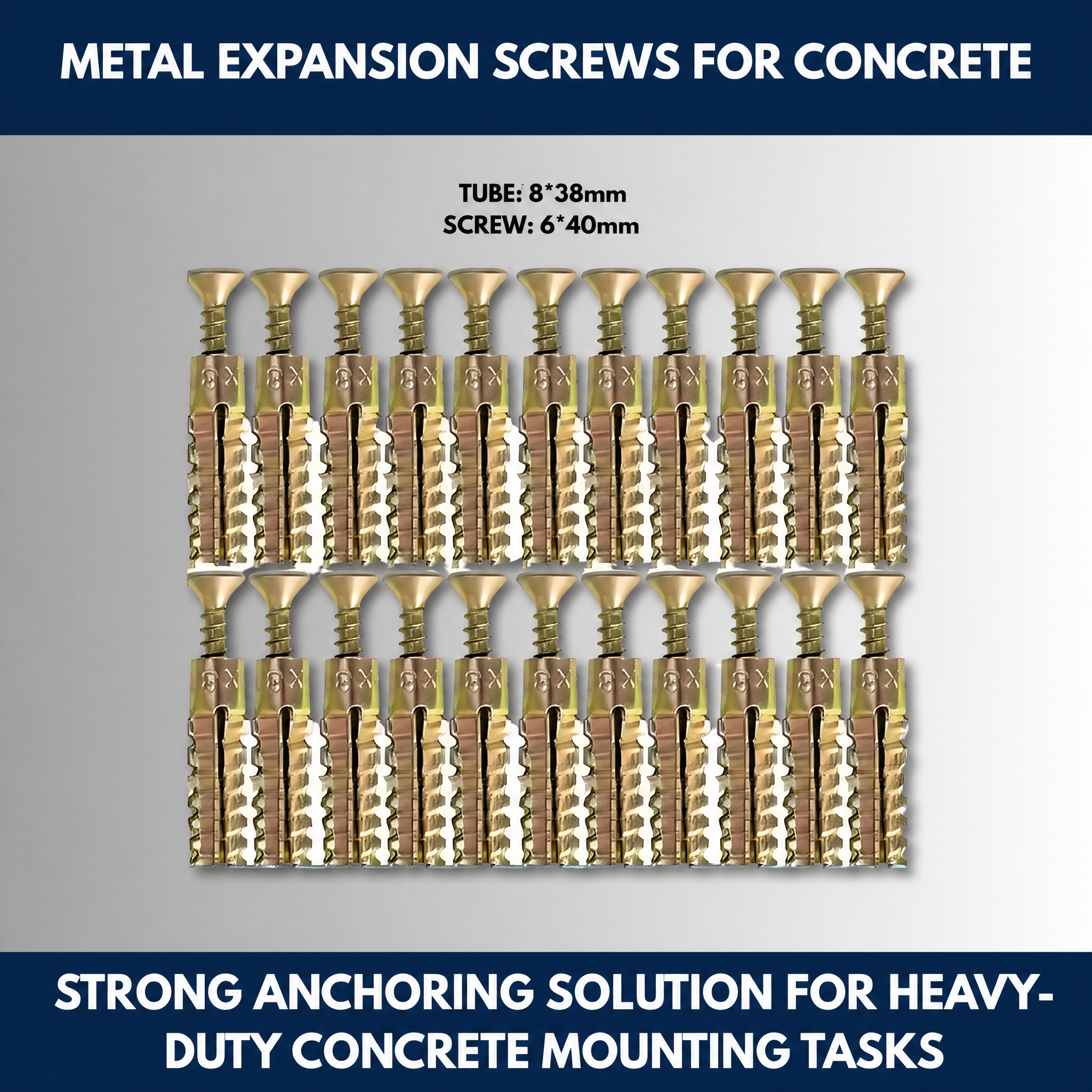 Metal Expansion Screws For Concrete