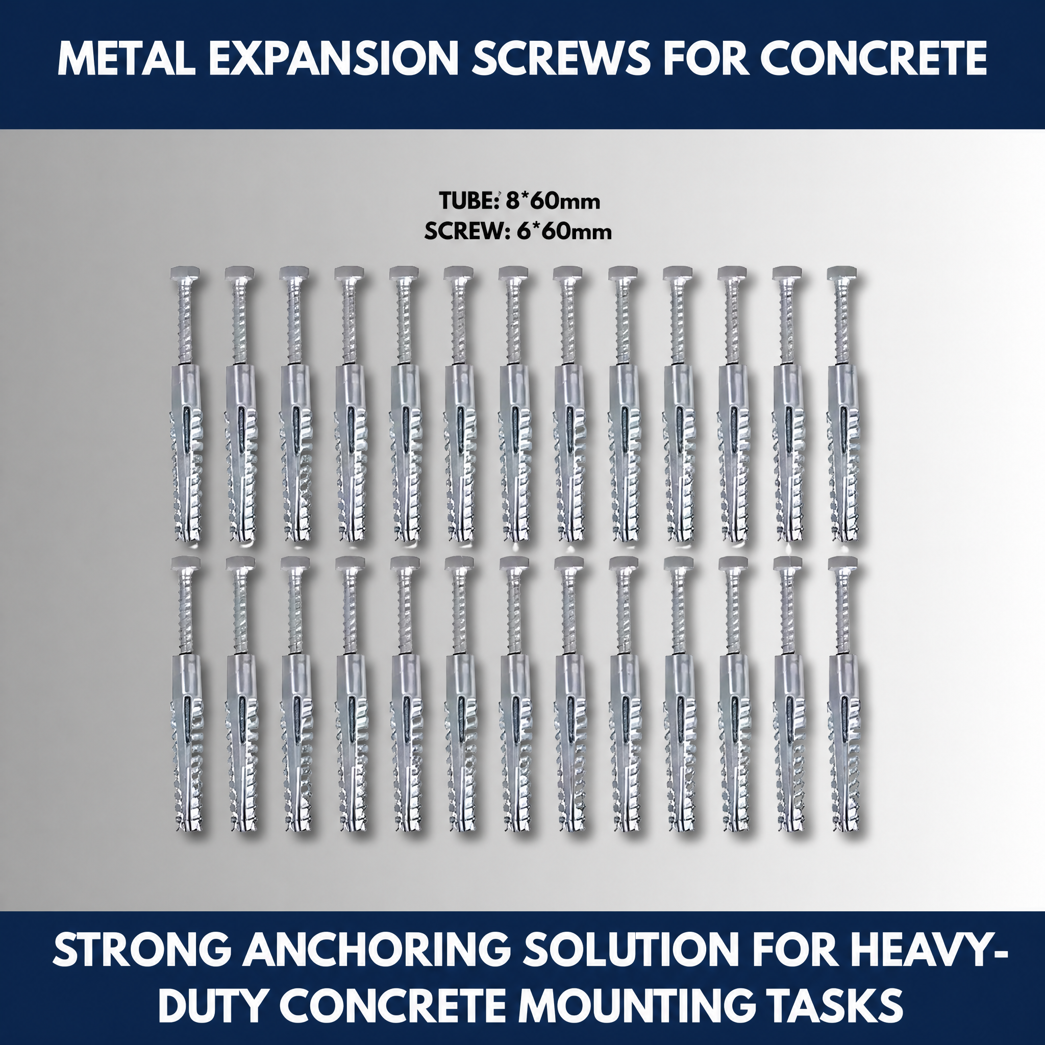 Metal Expansion Screws For Concrete