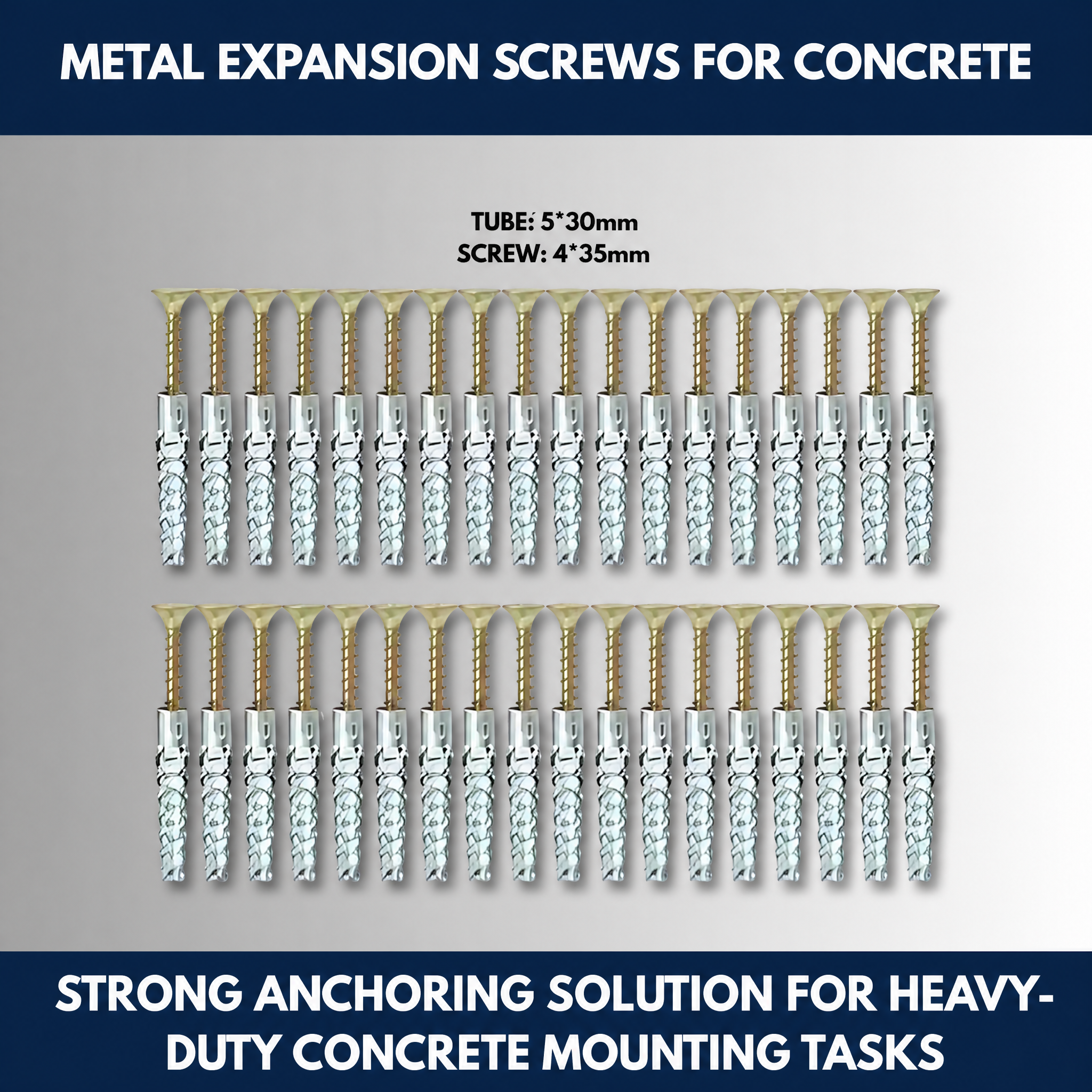 Metal Expansion Screws For Concrete