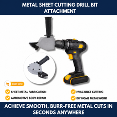 Metal Sheet Cutting Drill Bit Attachment view 4