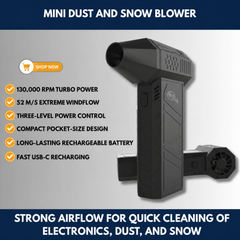 Mini Dust And Snow Blower view 6