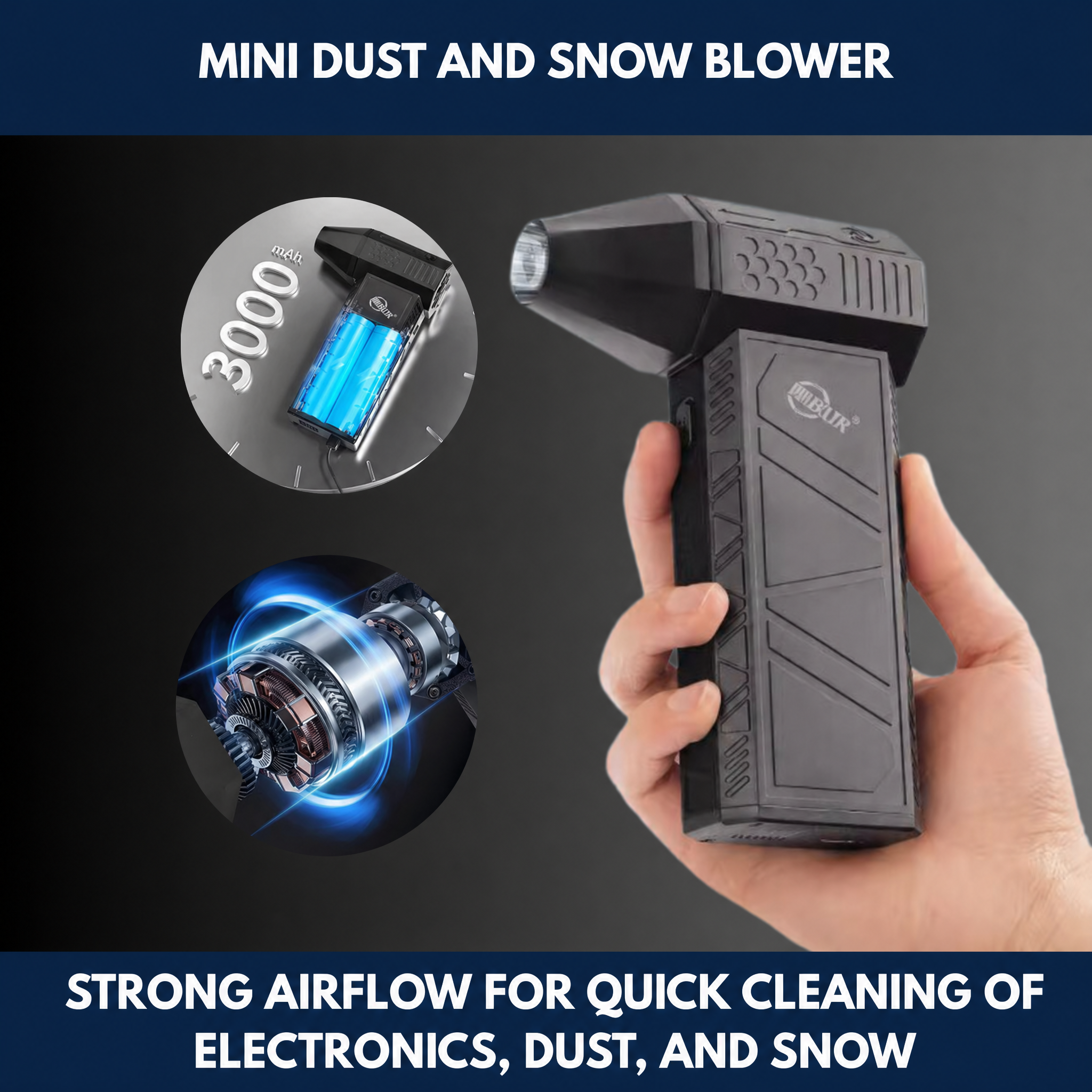 Mini Dust And Snow Blower