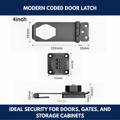 Modern Coded Door Latch view 7