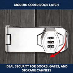 Modern Coded Door Latch view 5