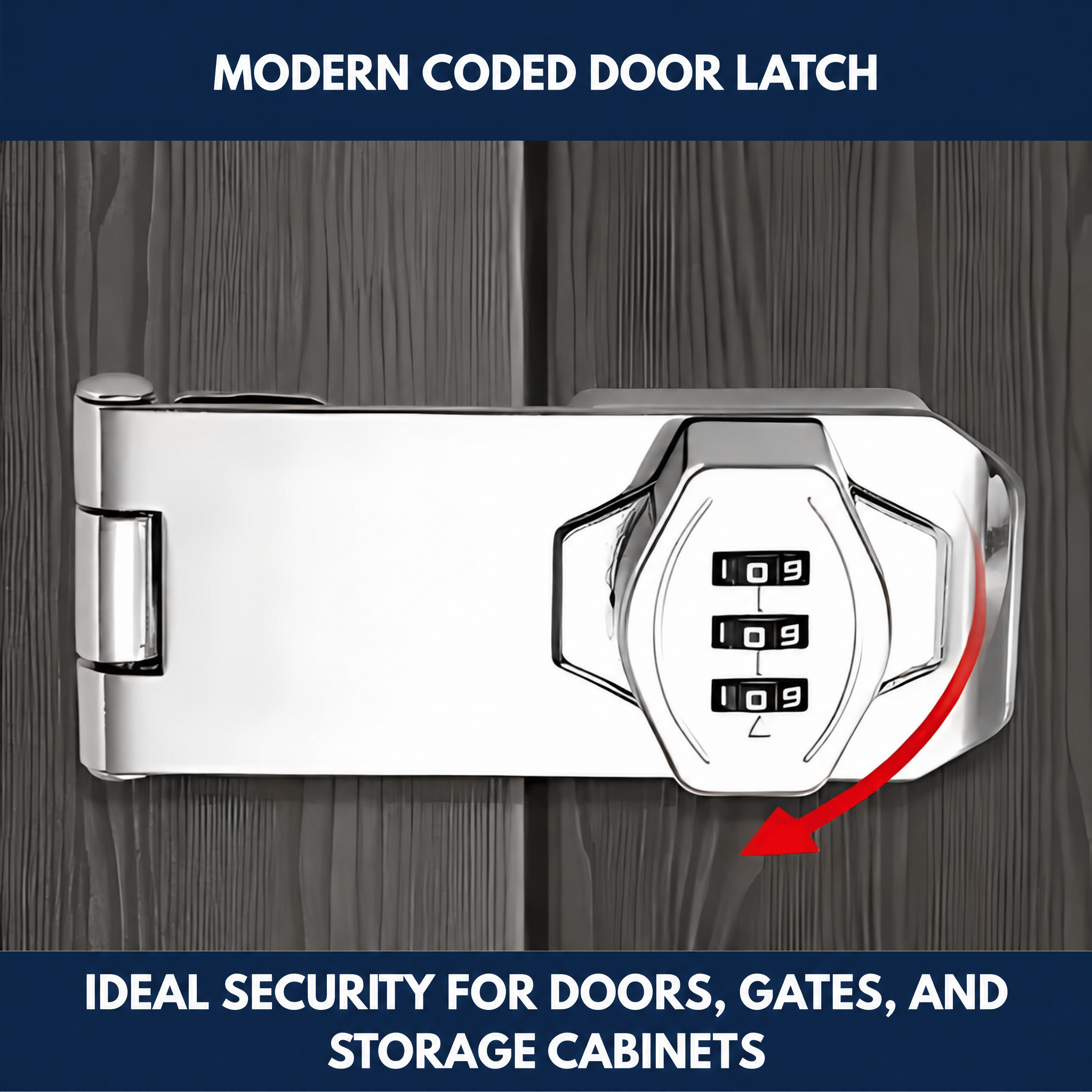 Modern Coded Door Latch