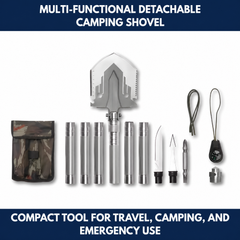 Multi-Functional Detachable Camping Shovel view 7