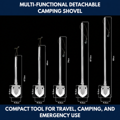 Multi-Functional Detachable Camping Shovel view 9