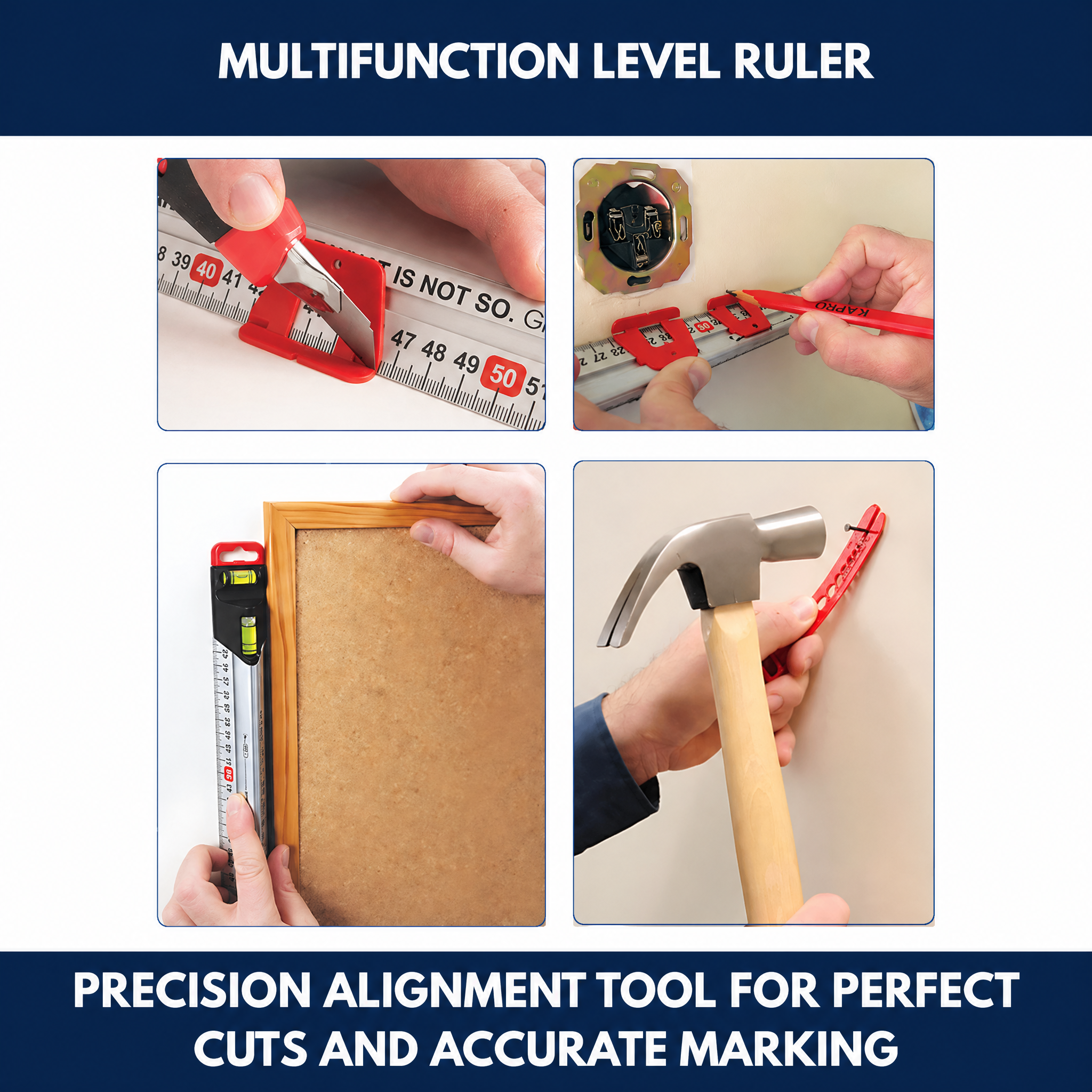 Multifunction Level Ruler