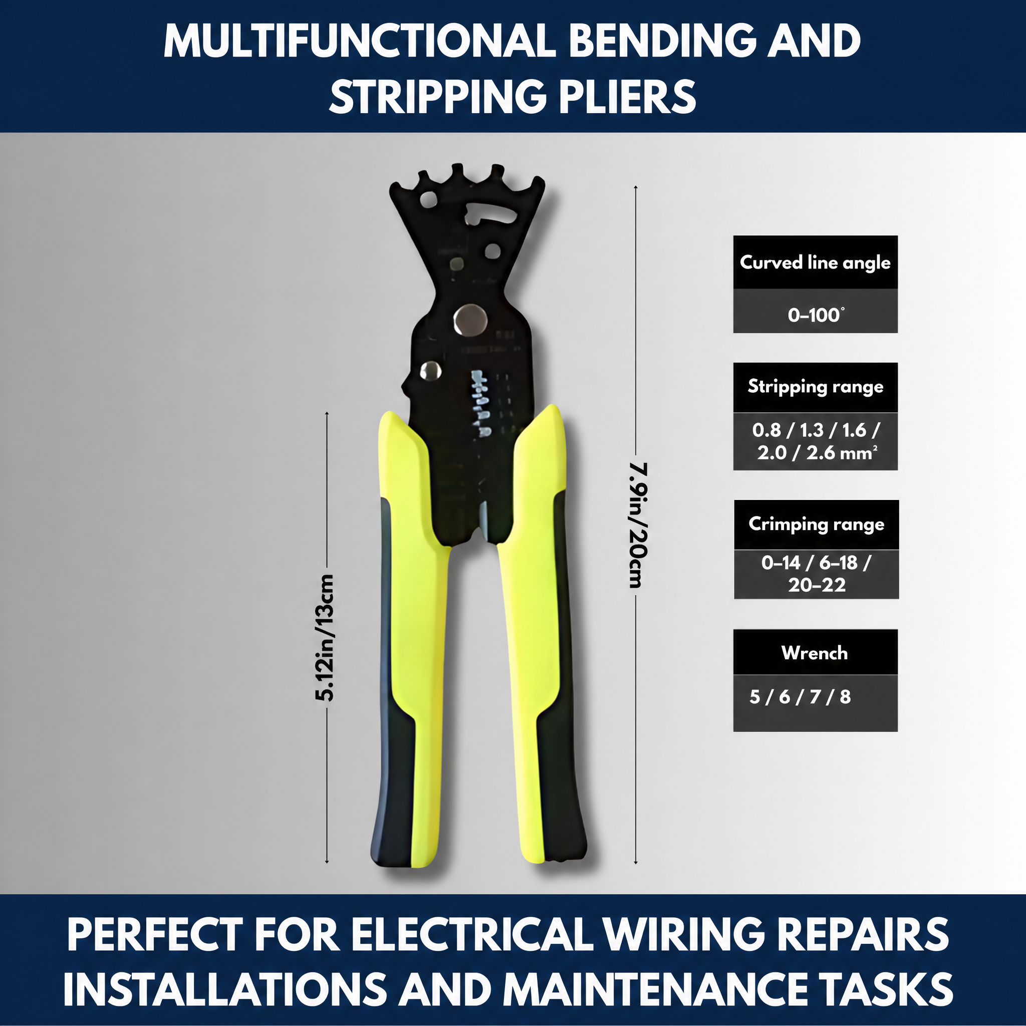 Multifunctional Bending And Stripping Pliers