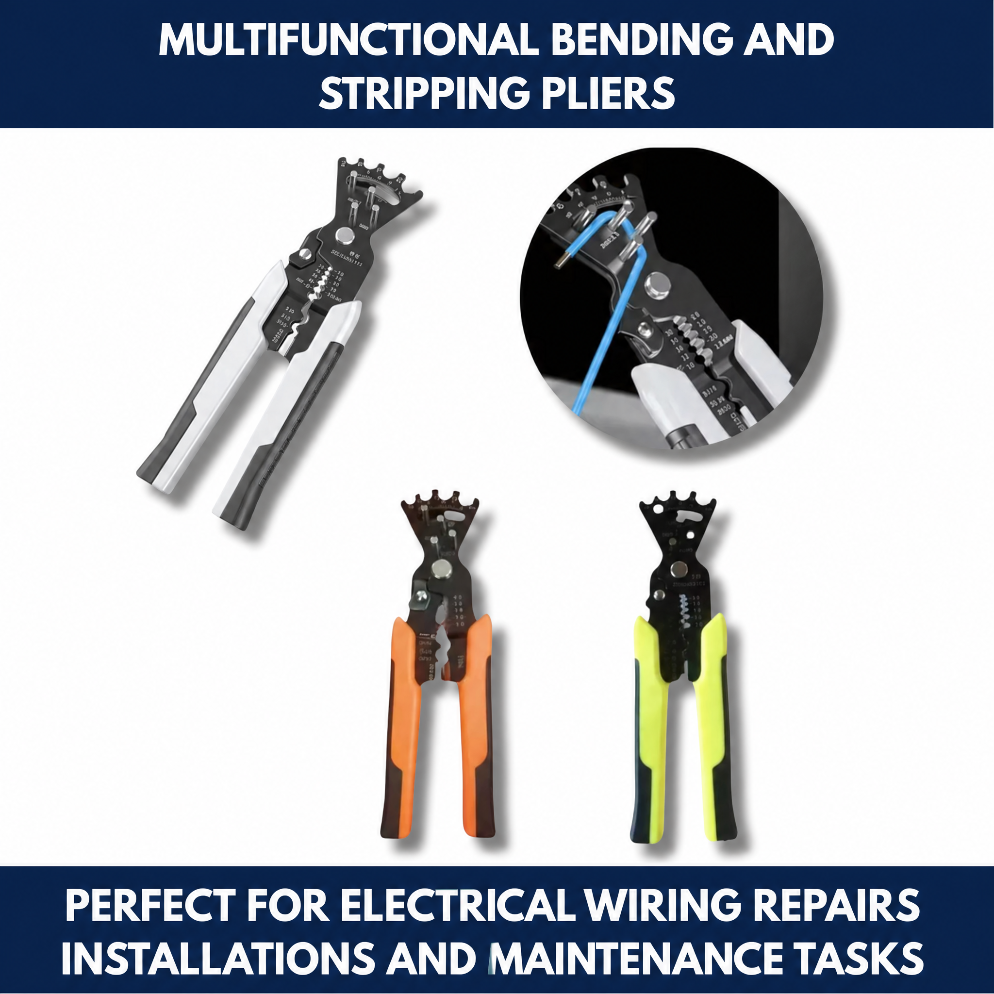 Multifunctional Bending And Stripping Pliers