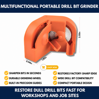 Multifunctional Portable Drill Bit Grinder