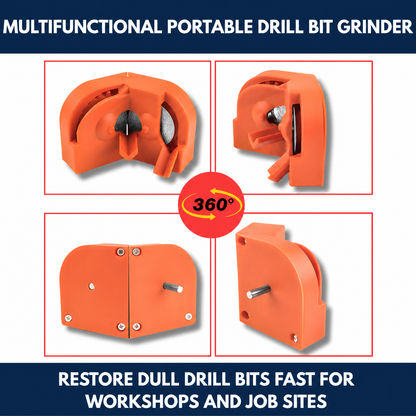Multifunctional Portable Drill Bit Grinder