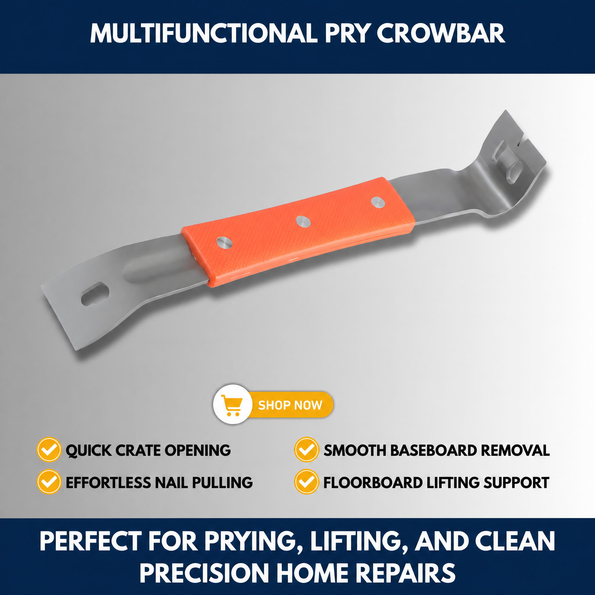 Multifunctional Pry Crowbar
