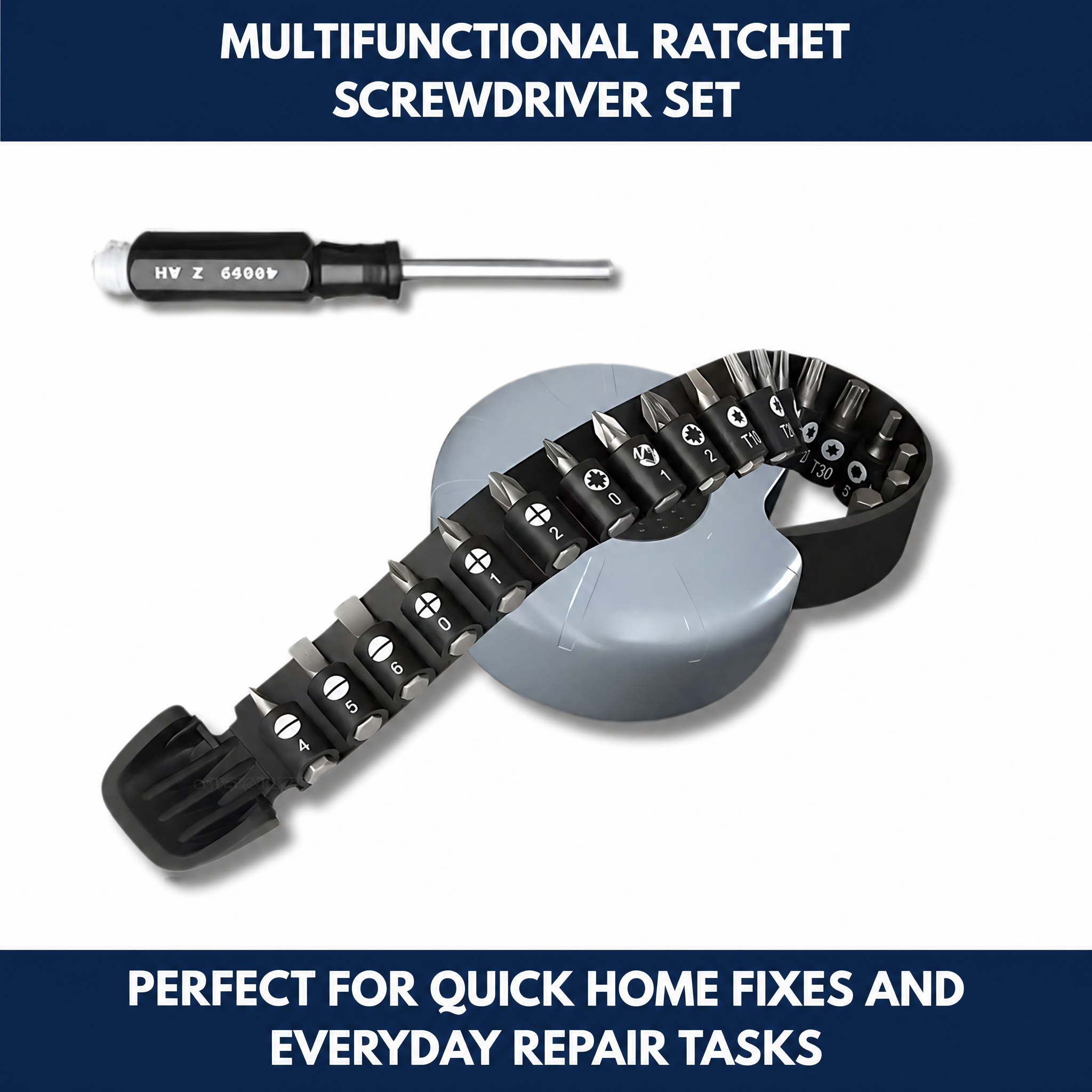 Multifunctional Ratchet Screwdriver Set