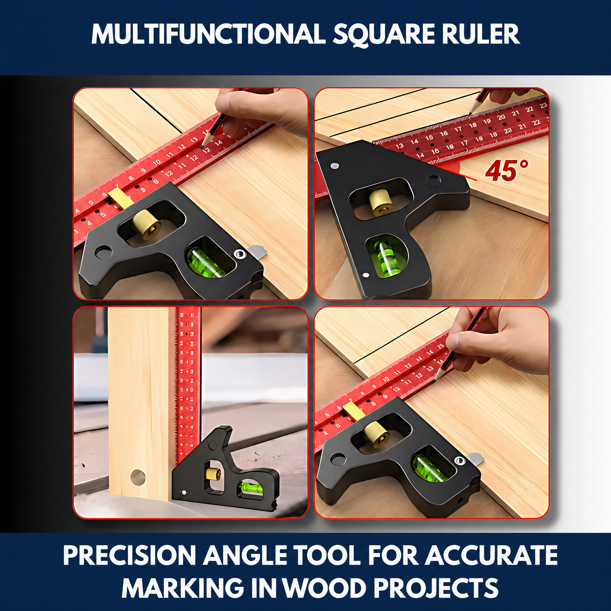 Multifunctional Square Ruler