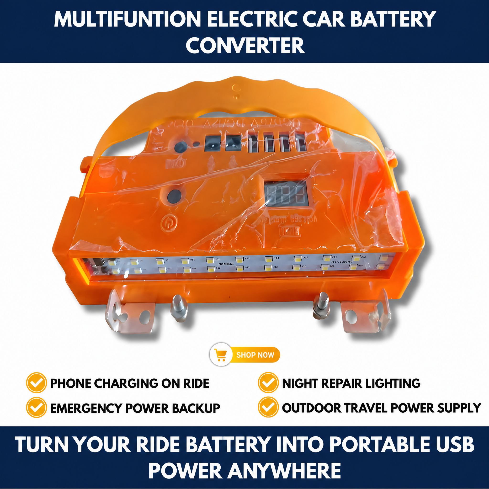 Multifuntion Electric Car Battery Converter
