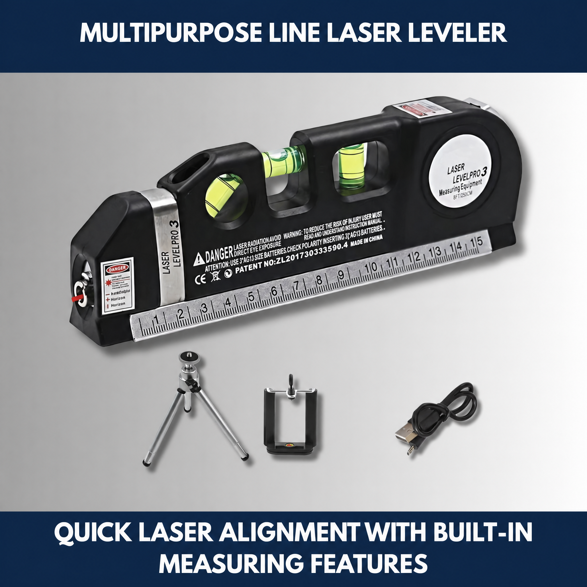 Multipurpose Line Laser Leveler