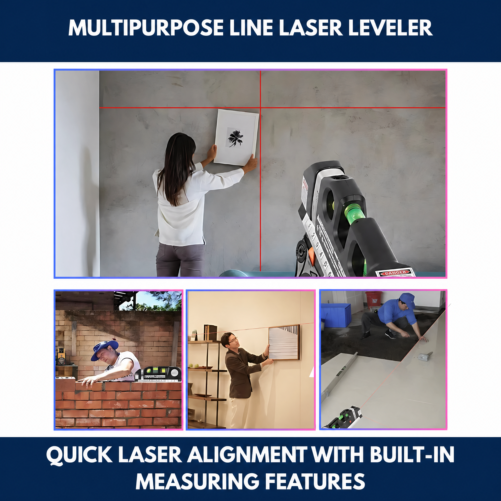 Multipurpose Line Laser Leveler