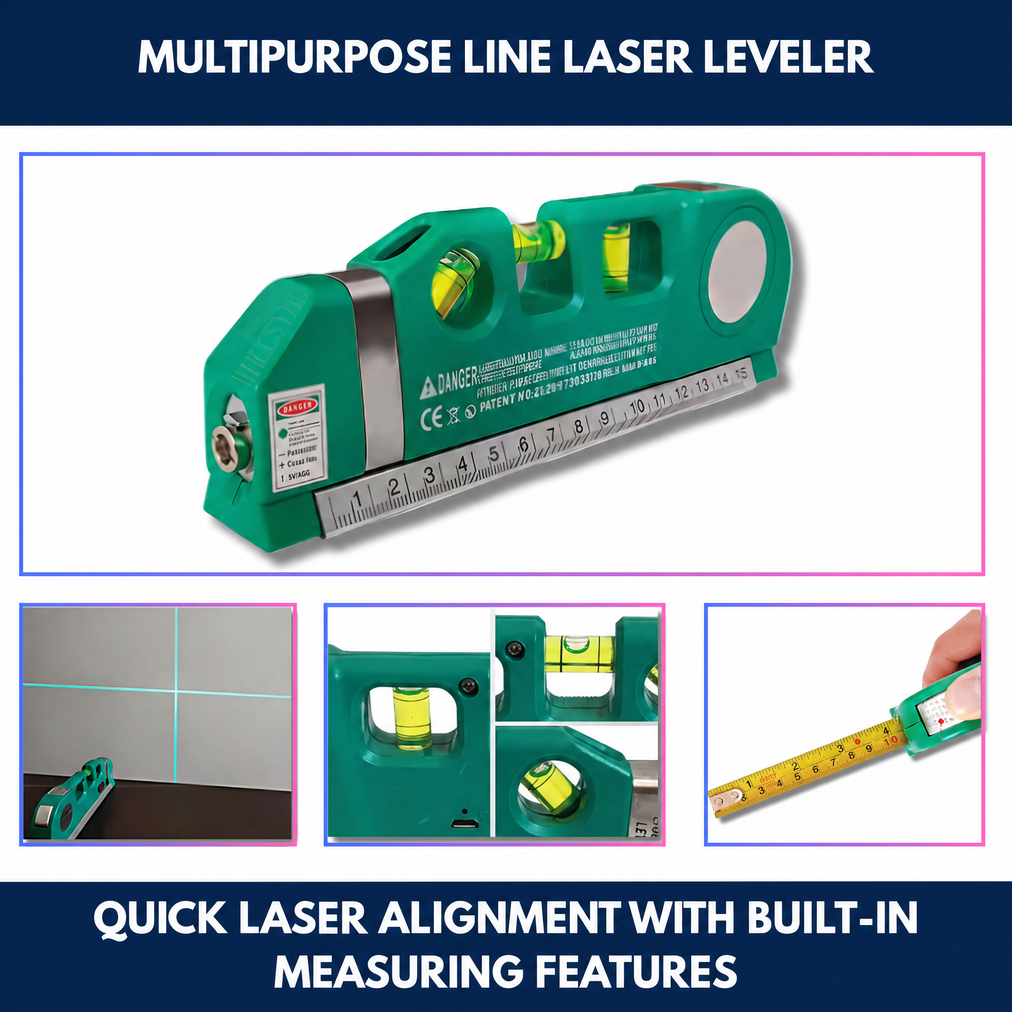 Multipurpose Line Laser Leveler