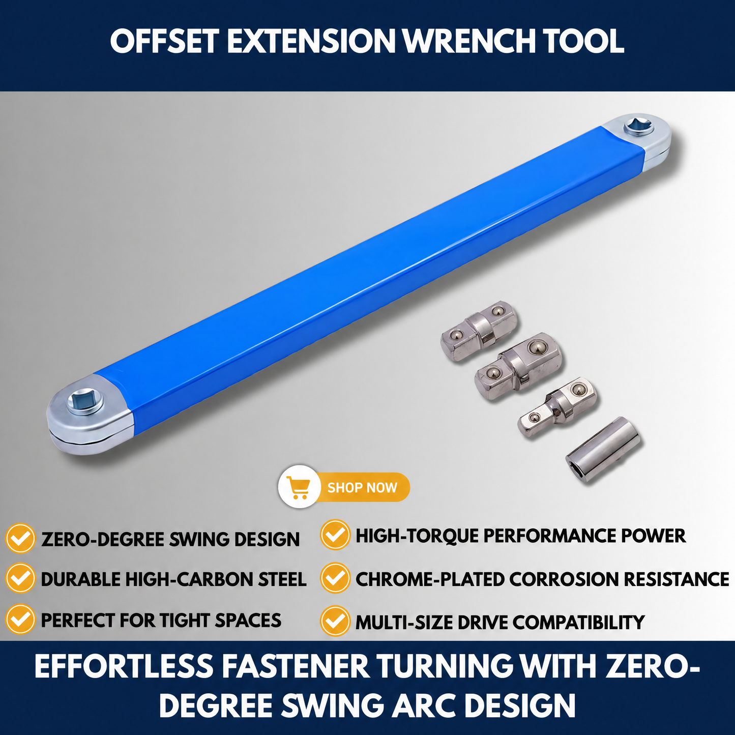 Offset Extension Wrench Tool