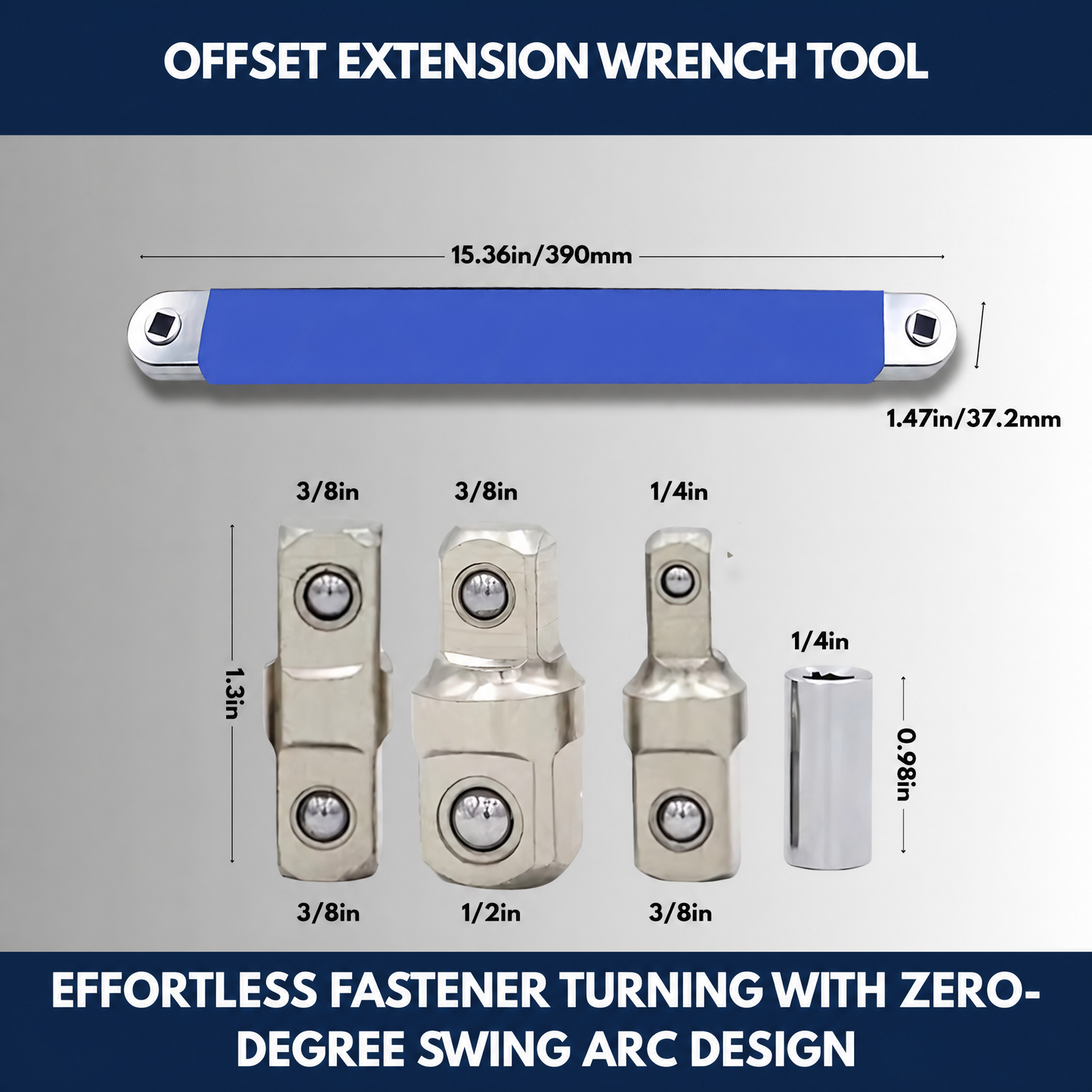 Offset Extension Wrench Tool