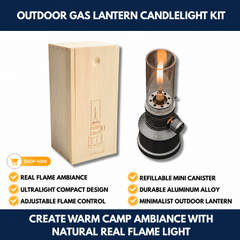 Outdoor Gas Lantern Candlelight Kit view 2
