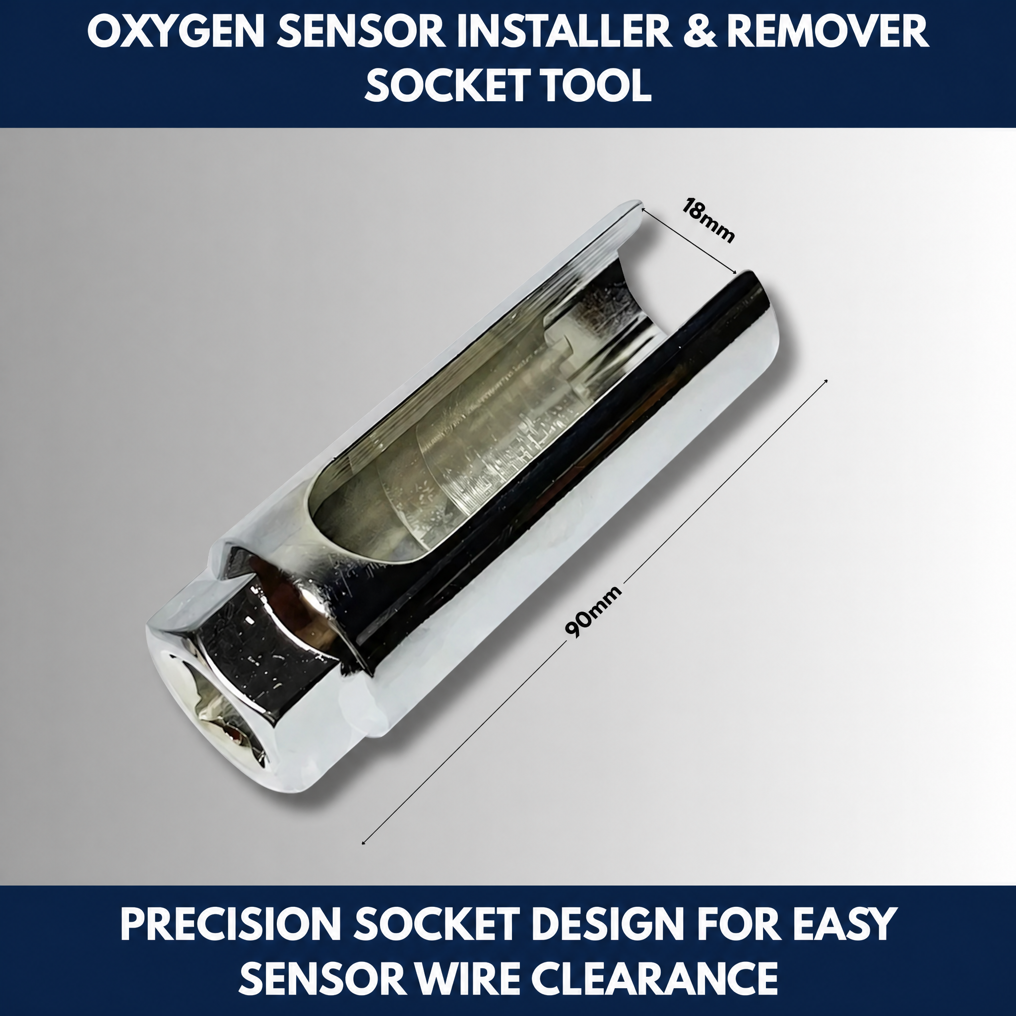 Oxygen Sensor Installer & Remover Socket Tool