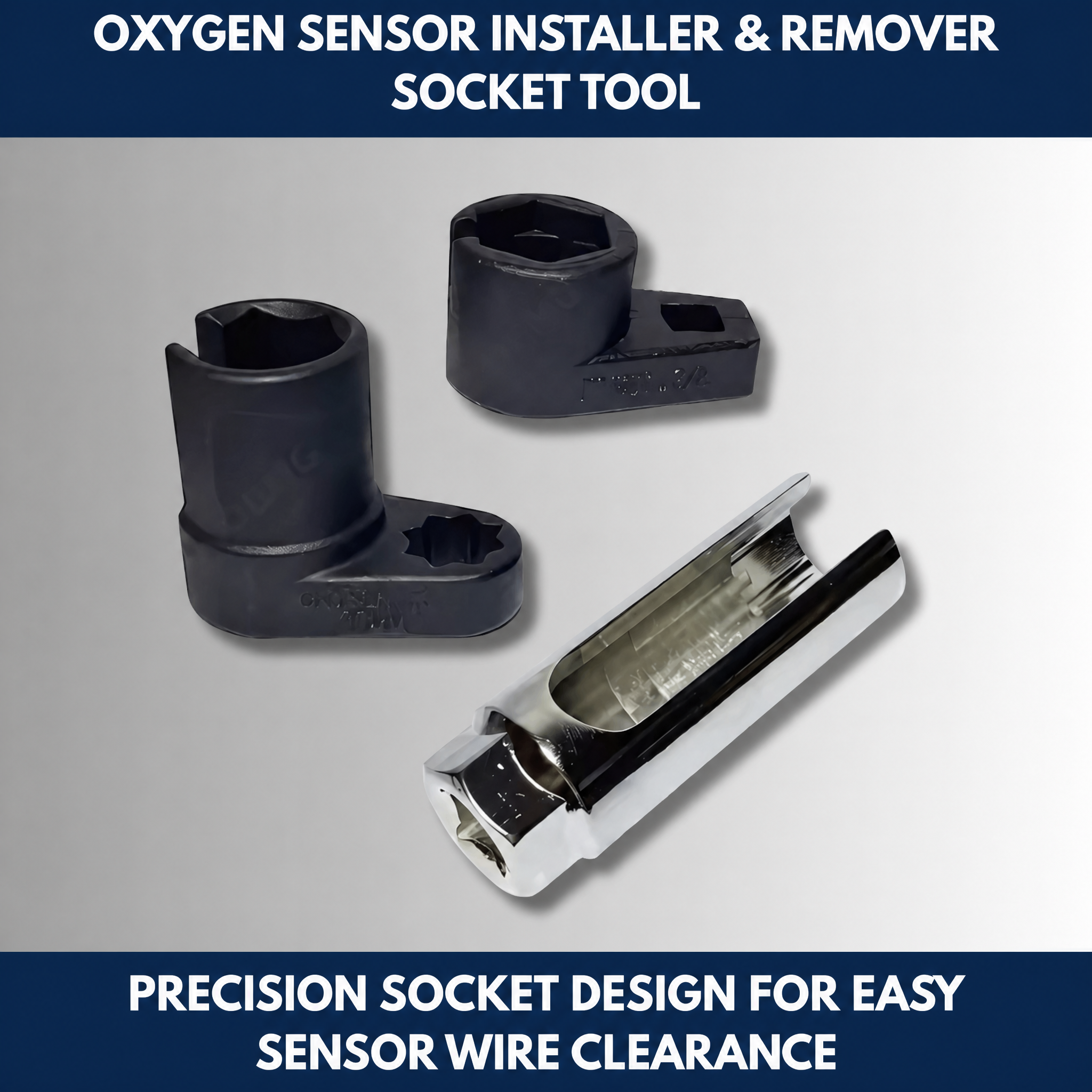 Oxygen Sensor Installer & Remover Socket Tool