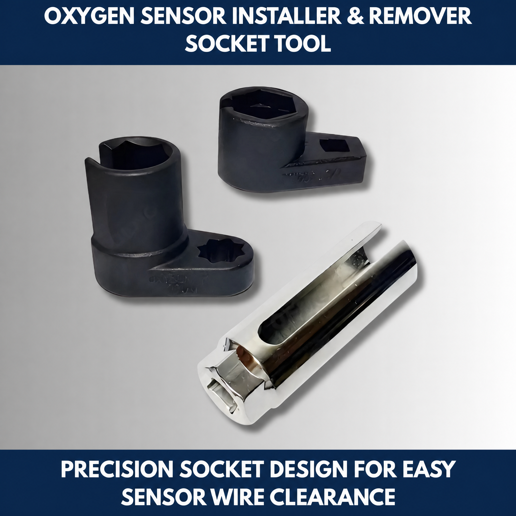 Oxygen Sensor Installer & Remover Socket Tool