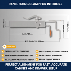 Panel Fixing Clamp For Interiors view 2