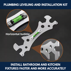Plumber's Adjustable Leveling And Installation Kit view 4