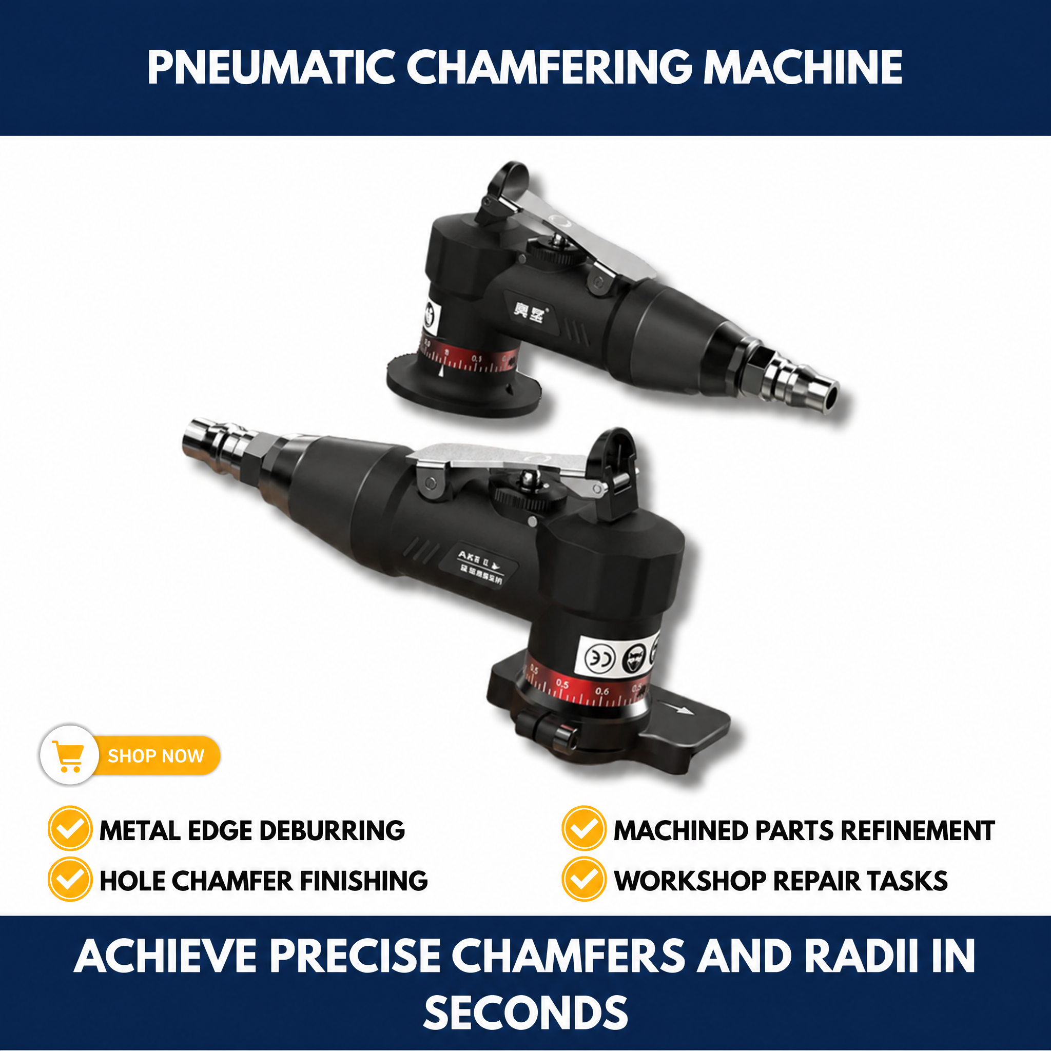 Pneumatic Chamfering Machine