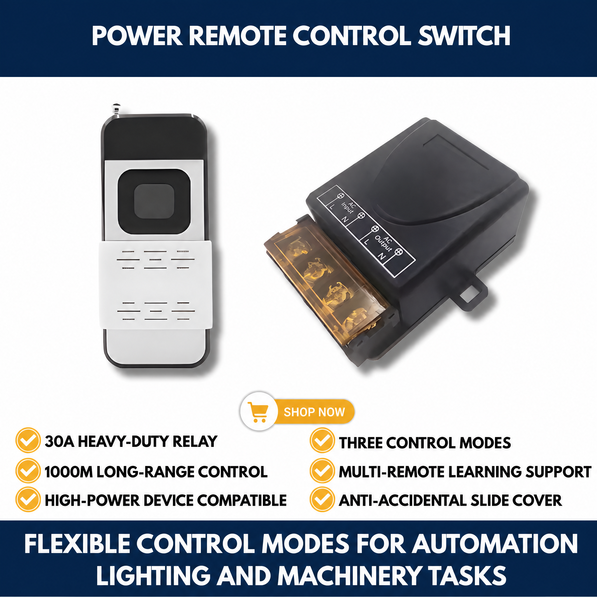 Power Remote Control Switch