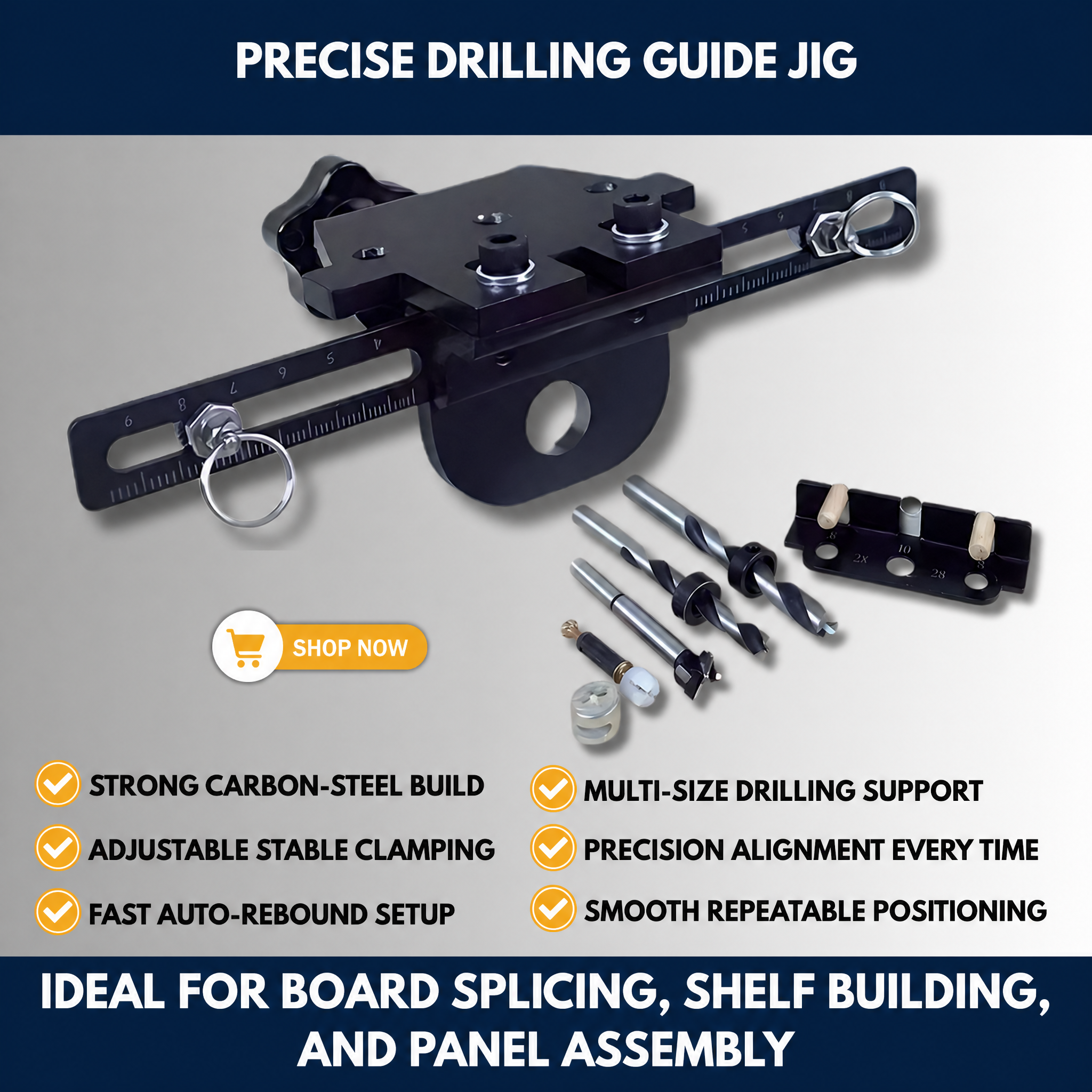 Precise Drilling Guide Jig