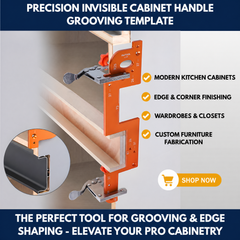 Precision Invisible Cabinet Handle Grooving Template view 3