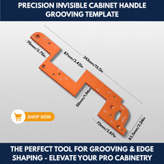Precision Invisible Cabinet Handle Grooving Template view 8