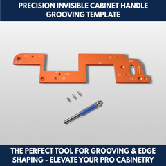 Precision Invisible Cabinet Handle Grooving Template view 9