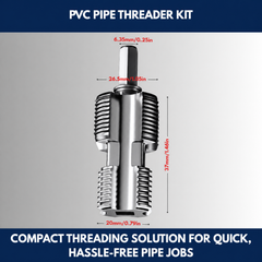 PVC Pipe Threader Kit view 6