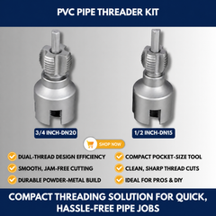 PVC Pipe Threader Kit view 3