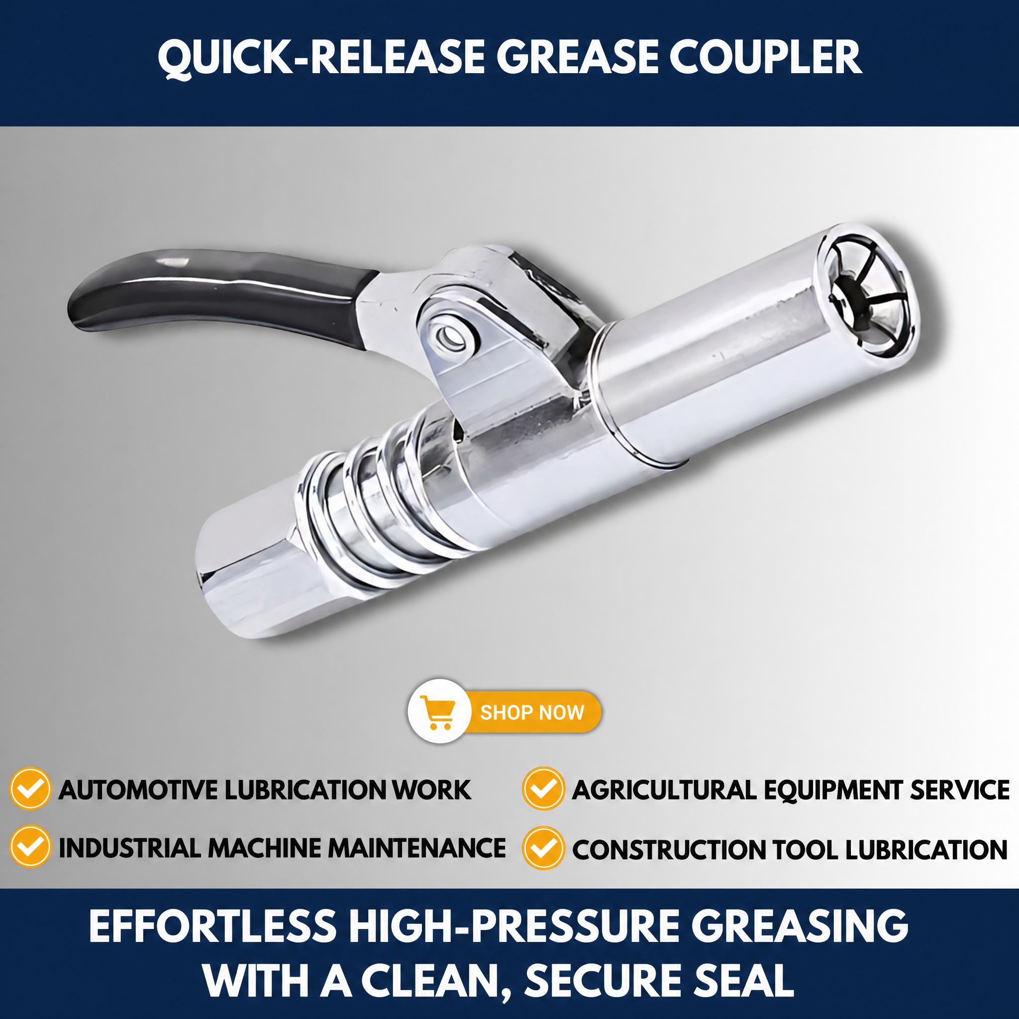 Quick-Release Grease Coupler
