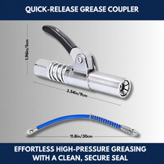 Quick-Release Grease Coupler view 7