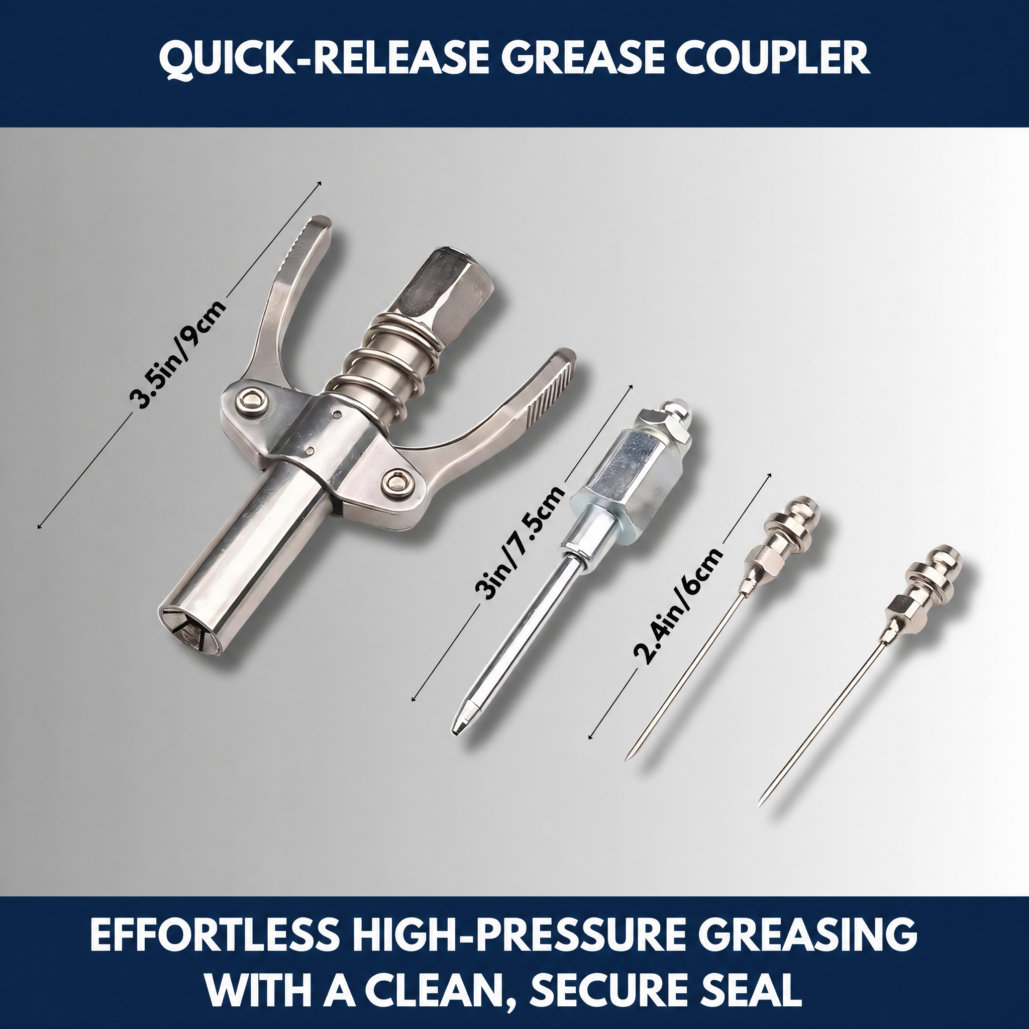 Quick-Release Grease Coupler