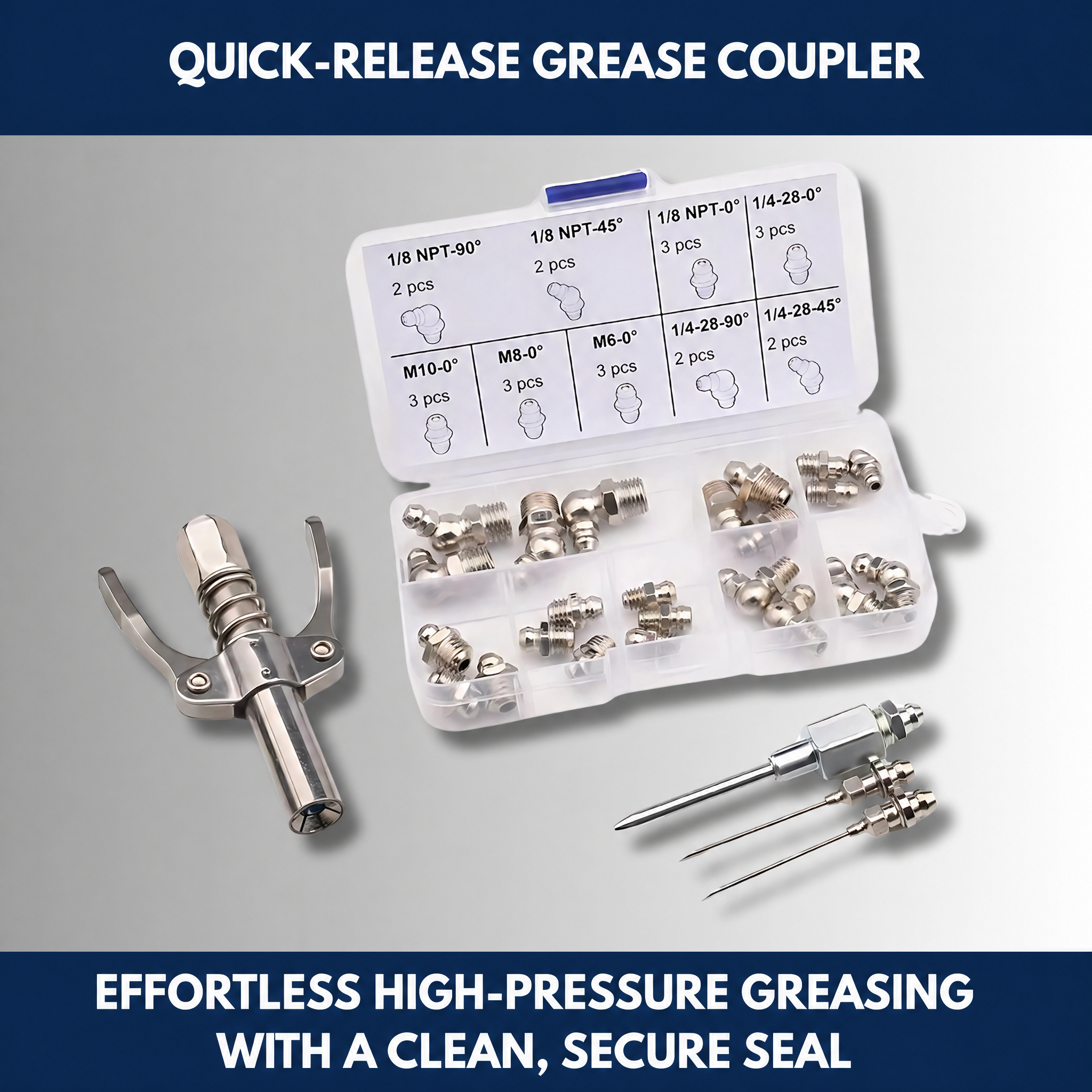 Quick-Release Grease Coupler