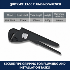 Quick-Release Plumbing Wrench view 7