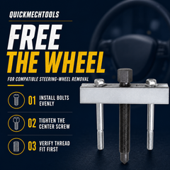 QuickMech™ 5-Inch Timing Gear & Pulley Puller view 5