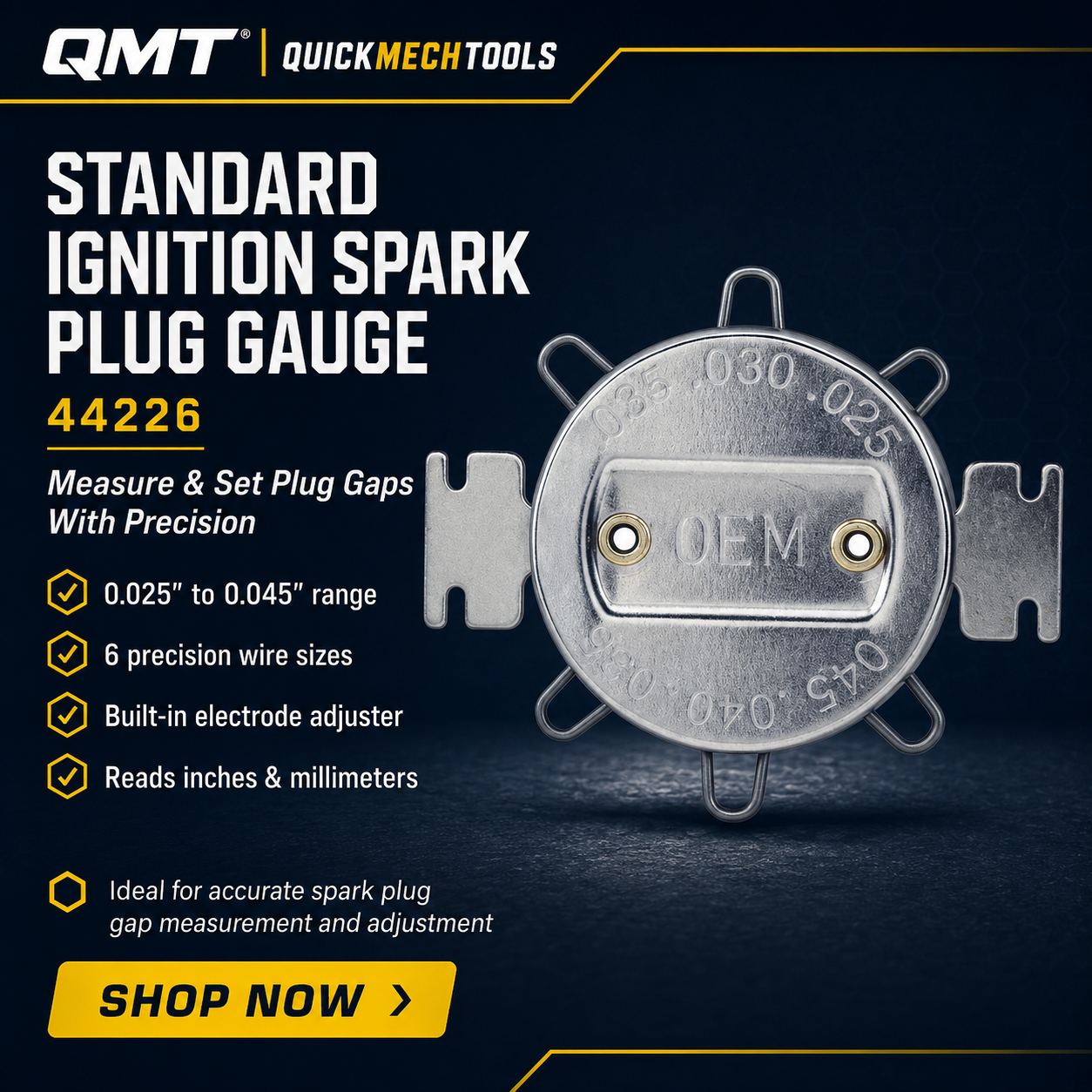 Standard Ignition Spark Plug Gauge